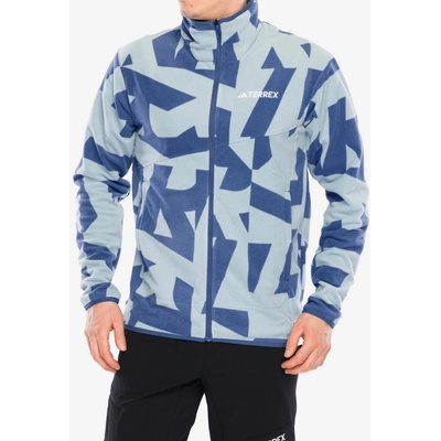 adidas Terrex Multi Printed Full-Zip magic grey/wonder steel