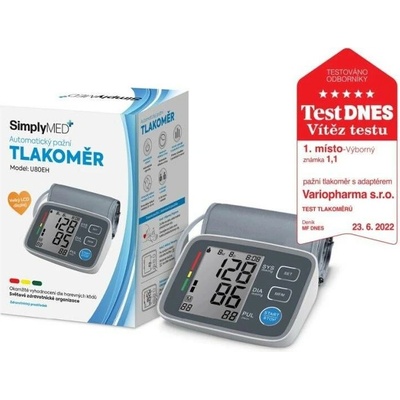 SimplyMed Pažní digitální tlakoměr s adapterem U80EH
