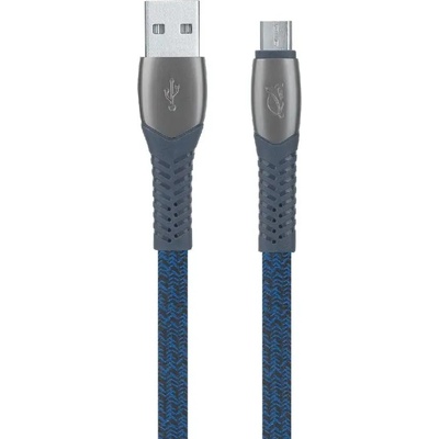 Rivacase PS6100 BL12 micro USB, 1.2m, modrý