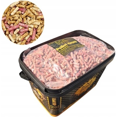 King ripper kaprařská metoda Pellet Słodki Mix 6 mm 4x1,5 Kg Wiadro KR