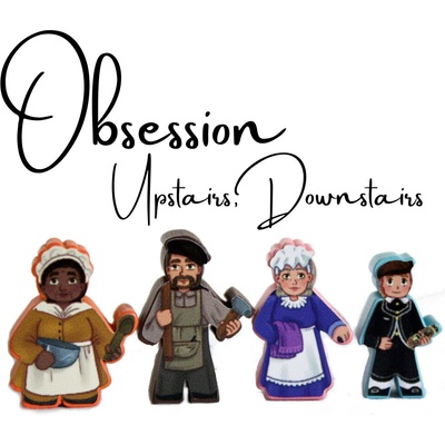 Meeple Stickers samolepky pro obsession upstairs downstairs