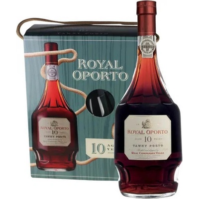 Royal O'Porto Royal Oporto Tawny 10y 20% 0,75 l (dárkové balení 2 sklenice)