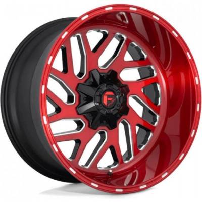 Fuel D691 TRITON 10x20 5x114,3 ET18 candy red milled