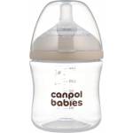 Canpol babies Бебешко шише Canpol - Natural Shape, 150 ml, 0m+ (35/400) - ozone
