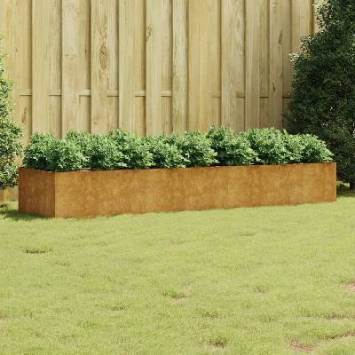 zahrada-XL vyvýšený záhon 280 x 40 x 80 cm cortenová ocel