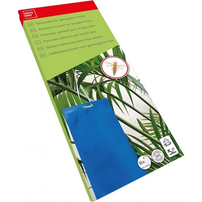 Swissinno Solutions AG SWISSINNO lepová past modra, oboustranná proti třásněnkám - 10 ks