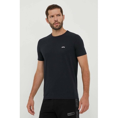 BOSS Памучна тениска boss boss athleisure в синьо с изчистен дизайн (50469062)