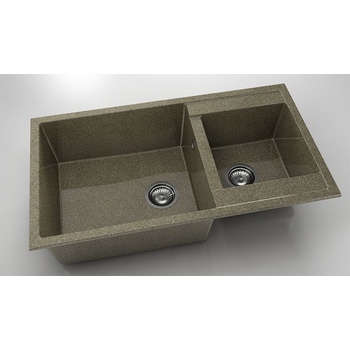 Image 1 of FAT Мивка Vanguard 234, Granicite, 330 Walnut Toffee, с включен сифон