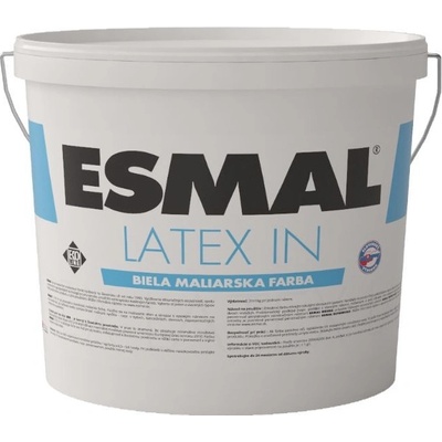 Esmal Latex IN Biela,25kg