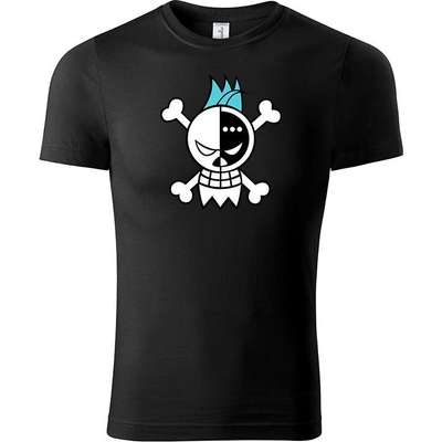 One Piece tričko Franky černá