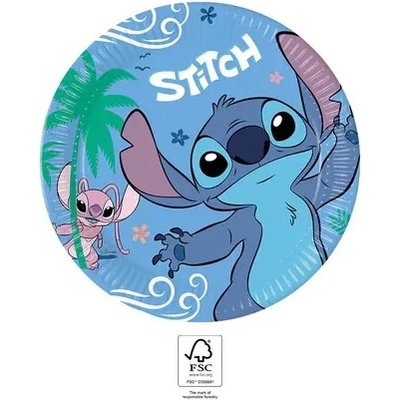 Procos Хартиени чинии Стич 23 см 8 бр