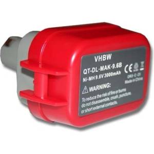 VHBW Батерия за Makita 9100 / 9101 / 9102, 9.6 V, 3.0 Ah (800103205)