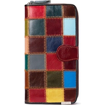 Delis Дамски портфейл, Becca PT1153, естествена кожа, многоцветен модел (PT1153)