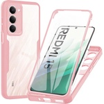 Techsuit Калъф + протектор - Techsuit ColorVerse 360 Series - Xiaomi Redmi 15 4G / Redmi 15 5G - Розов
