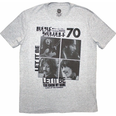 The Beatles 1970 šedé