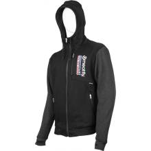 Bonmoto mikina TEAM Zip black/heather grey