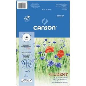 Canson Макове A4 10бр. блок за акварел CAP6666-864 (CAP6666-864)