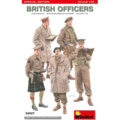 MiniArt British Officers Special Edition 1:35