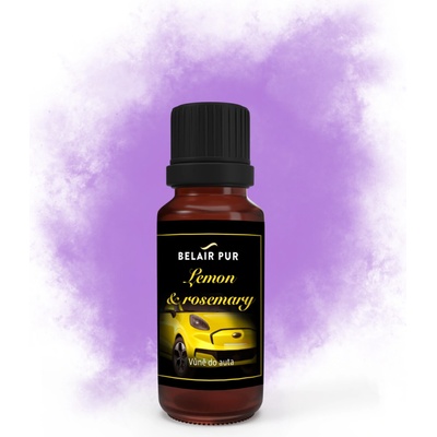 Belair Pur Autoparfém citron & rozmarýn 10 ml náhradní balení