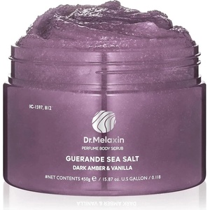 Dr. Melaxin Парфюмен скраб за тяло Guerande Sea Salt, Dark Amber & Vanilla, 450 g - ozone