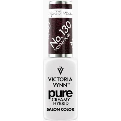 VICTORIA VYNN Hybridní gel lak PURE CREAMY HYBRID 130 Tawny Port 8 ml
