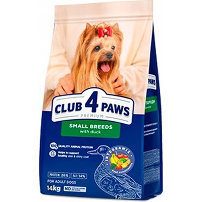 Club 4 Paws Adult Small Duck 14 kg