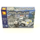 Stavebnice Dromader Dromader 23406 Policie Auto 114 ks