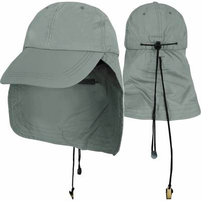 Fox Outdoor šedo-zelená s ochranou krku