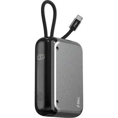 Ttec Портативна батерия Ttec - ReCharger, 10000 mAh, 30W, черна (8694470004433)