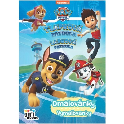 Jiri Models Omaľovánky Paw Patrol/Tlapková patrola A5