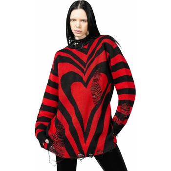 Image 1 of KILLSTAR дамски пуловер KILLSTAR - Libi Sweater - червен - KSRA008471