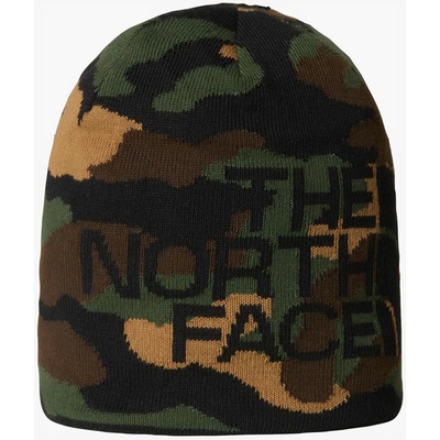 The North Face Reversible Highline Beanie tnf black camo print