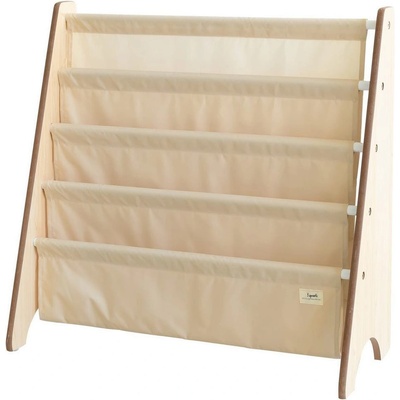 3 SPROUTS Stojan na knižky Recycled Solid Solid/Beige