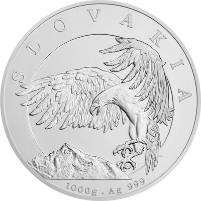 Česká mincovna Stříbrná mince Orel 2024 stand 1000 g