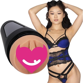 Image 1 of Doc Johnson Main Squeeze Lulu Chu ULTRASKYN Stroker Pussy Vanilla