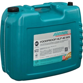 ADDINOL Хидравлично масло за ХВП ADDINOL FoodProof HLP 46 WX 20L