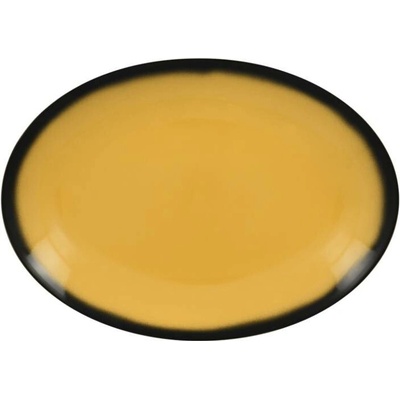 RAK Porcelain Lea talíř oválný žlutý 32 × 23 cm