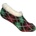 Miso Чорапи Miso Women's Christmas Jacquard Machine Washable Slipper Socks - Brown/Green