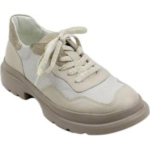 Български обувки Бежови дамски спортни обувки 227beige