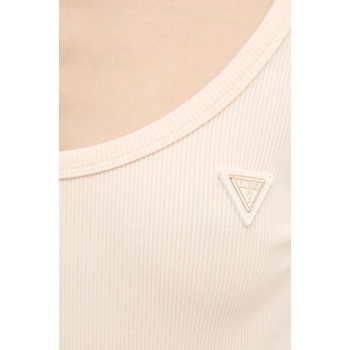 Guess блуза с дълги ръкави дамска с памук (V4BP07.K8RT2)