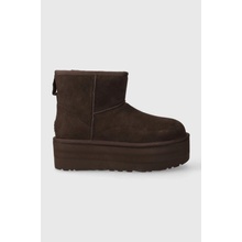 UGG Classic Mini Platform hnedá 1134991