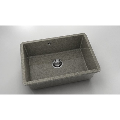 FAT Мивка за долно вграждане Vanguard 236, Granicite, 940 Space gray, с включен сифон