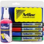 Artline Комплект за избърсване и писане за бяла дъска (EK-517CLEANINGKIT)