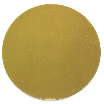Horecano BAKERY-Подложка за торта за еднократна употреба Ø35xh0.1cm (злато)(HC-93728)(193714-35) (0193728)
