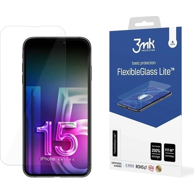 3mk Protection Скрийн протектор 3mk FlexibleGlass Lite за Apple iPhone 15 Pro Max (KXG0073708)