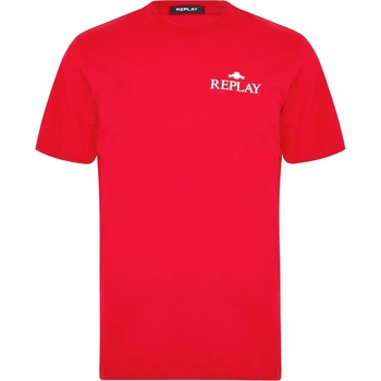 Image 1 of Replay Тениска Replay Small Logo T-shirt - Red 665