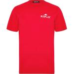 Replay Тениска Replay Small Logo T-shirt - Red 665