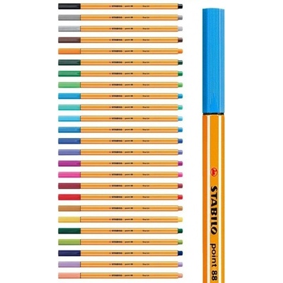 Stabilo Point 88 modrý středně – Zboží Živě