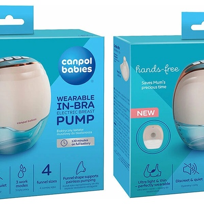 Canpol babies elektrická Hands Free 2 ks