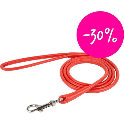 CoLLaR Kulaté kožené vodítko